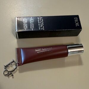 Dior Addict Lip Glow Butter in Deep Brown with Silver Cap